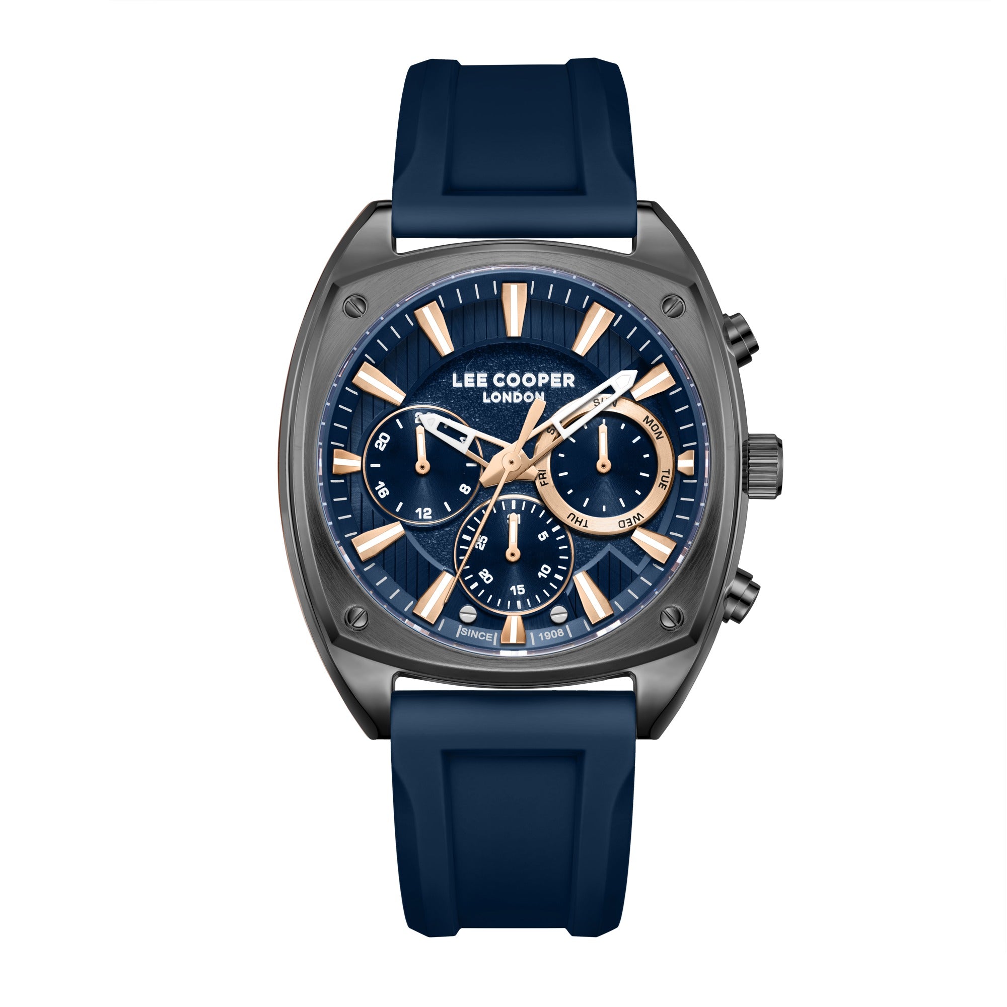 Lee Cooper Montre homme multifonction Bleue St