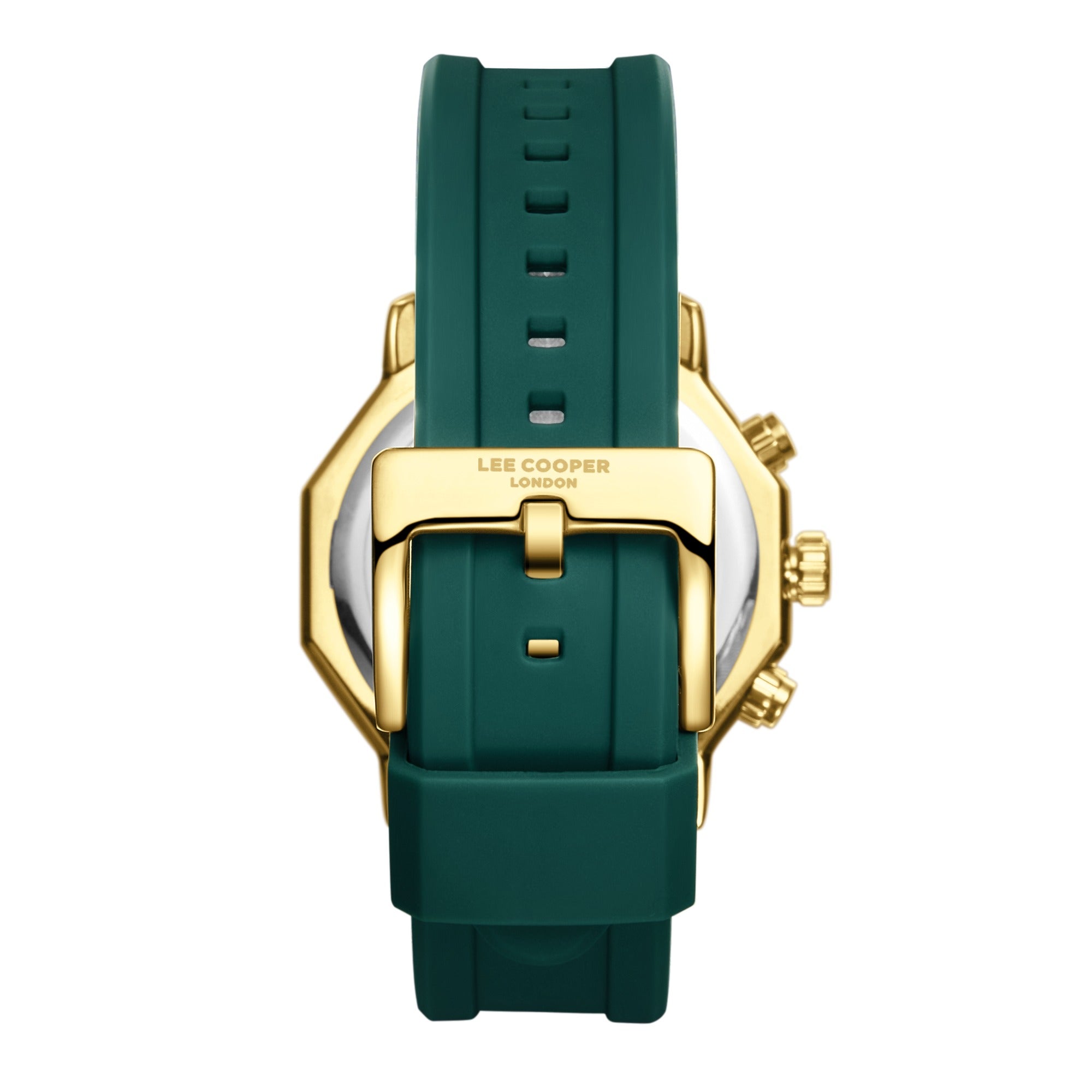 Montre chronographe Lee Cooper pour homme avec bracelet vert