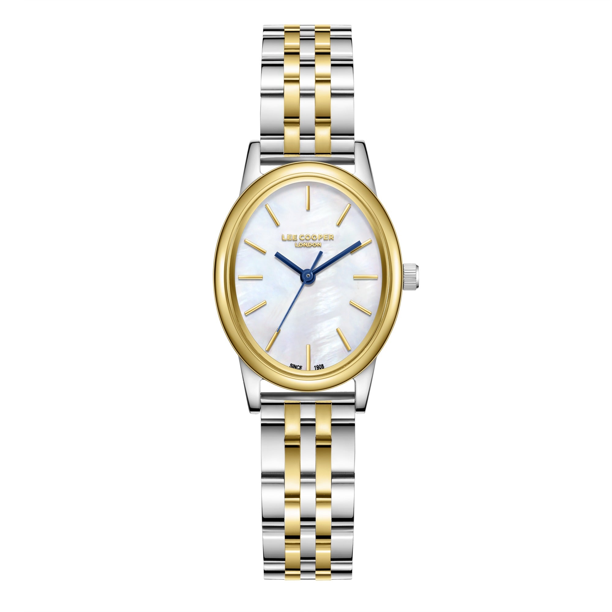 Lee Cooper Lc08319.220 Montre Femme Argentée/Dorée