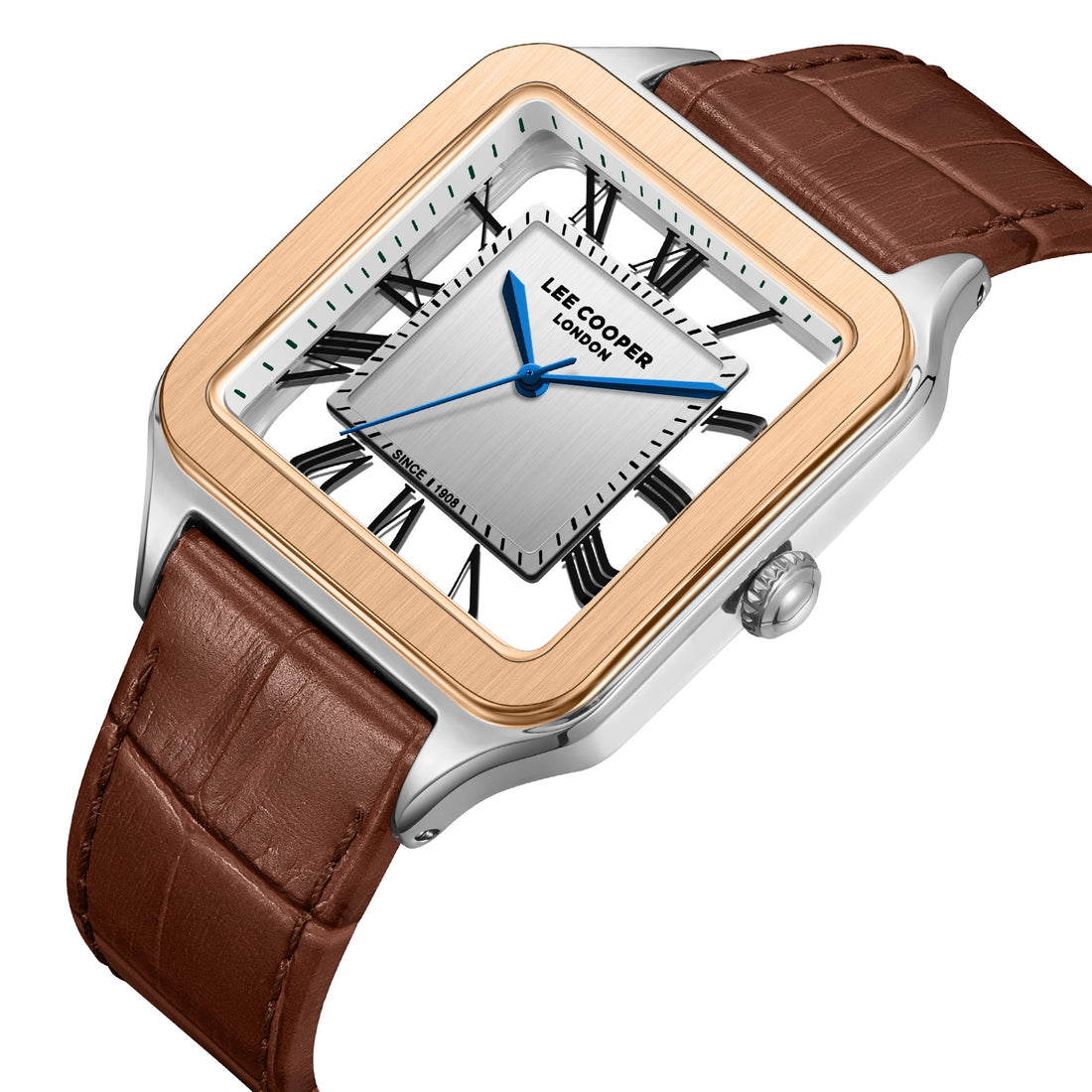 Montre Lee Cooper Lc08277.532 Homme Argent/Or Rose