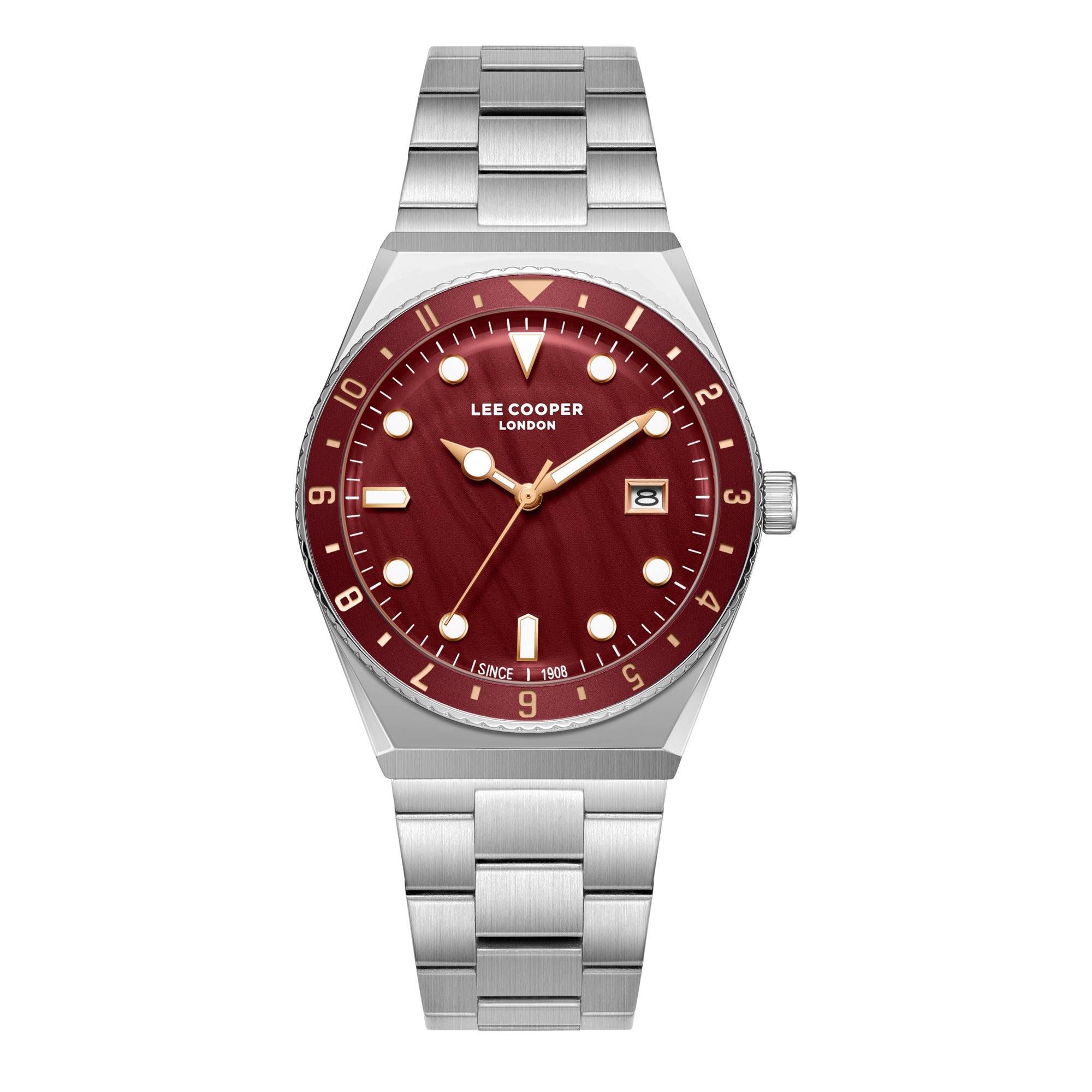Montre Homme Argentée Lee Cooper Lc08284.380