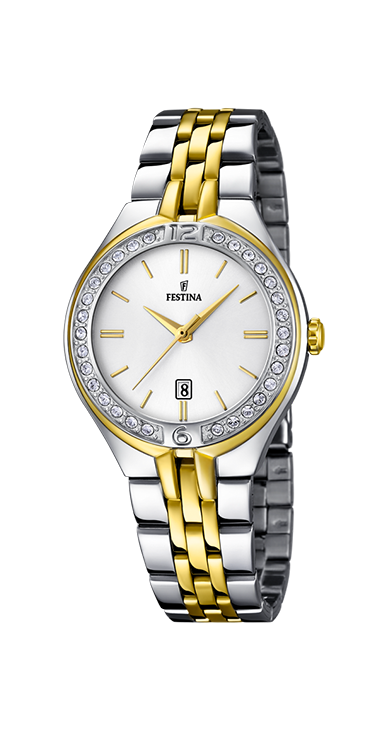 Montre Festina Mademoiselle F16868/1 Bracelet Acier Argent, Femme