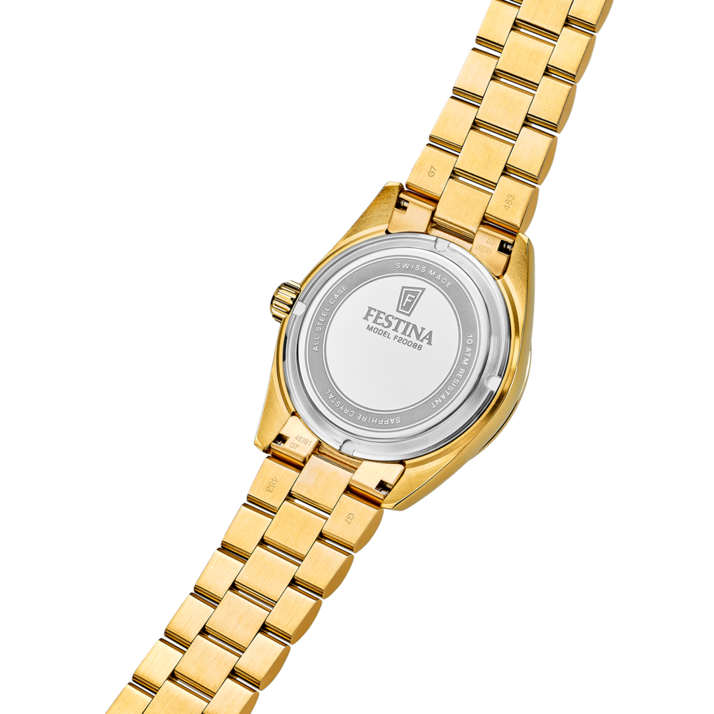 Montre Festina Suisse pour homme en or