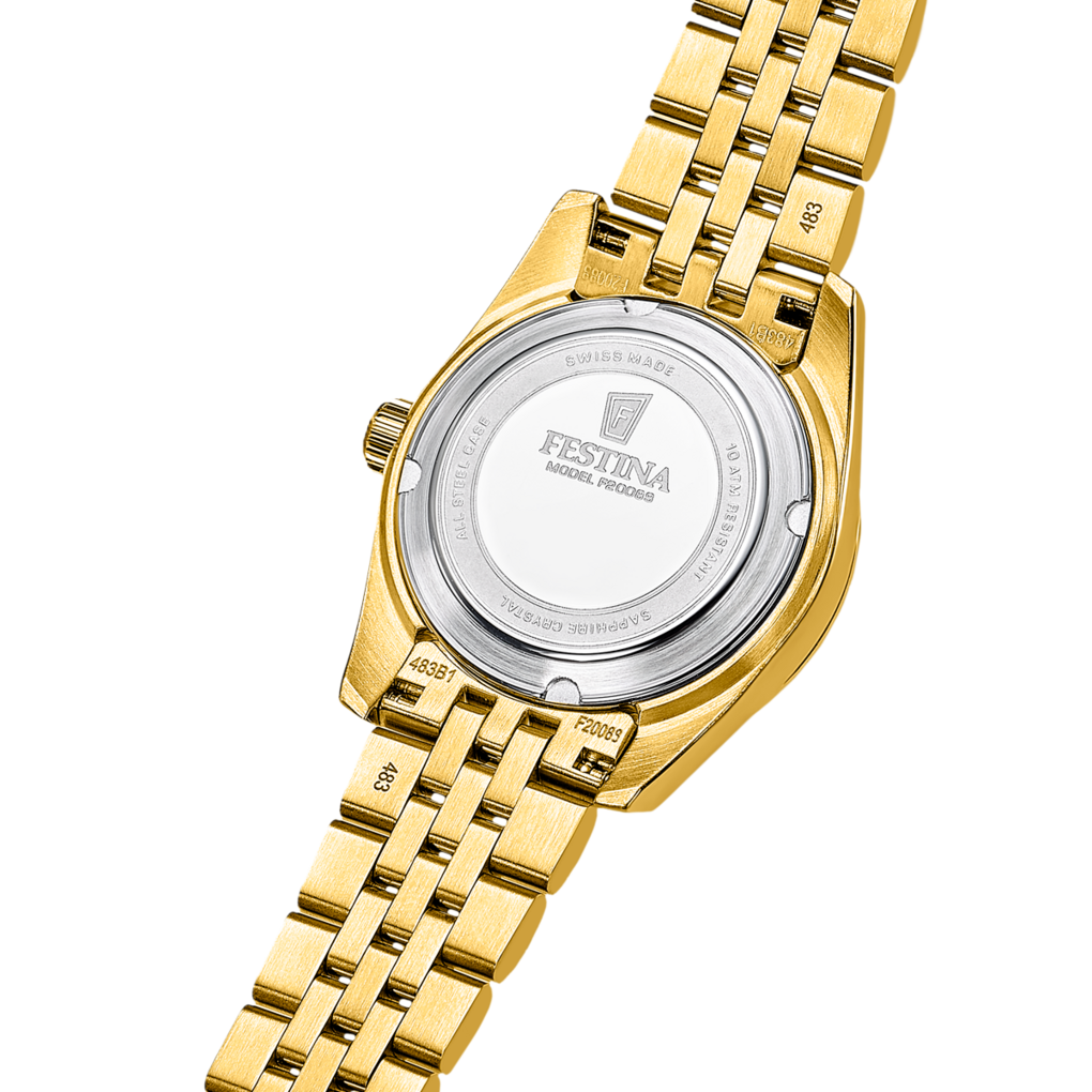 Montre Festina Femme Suisse En Or