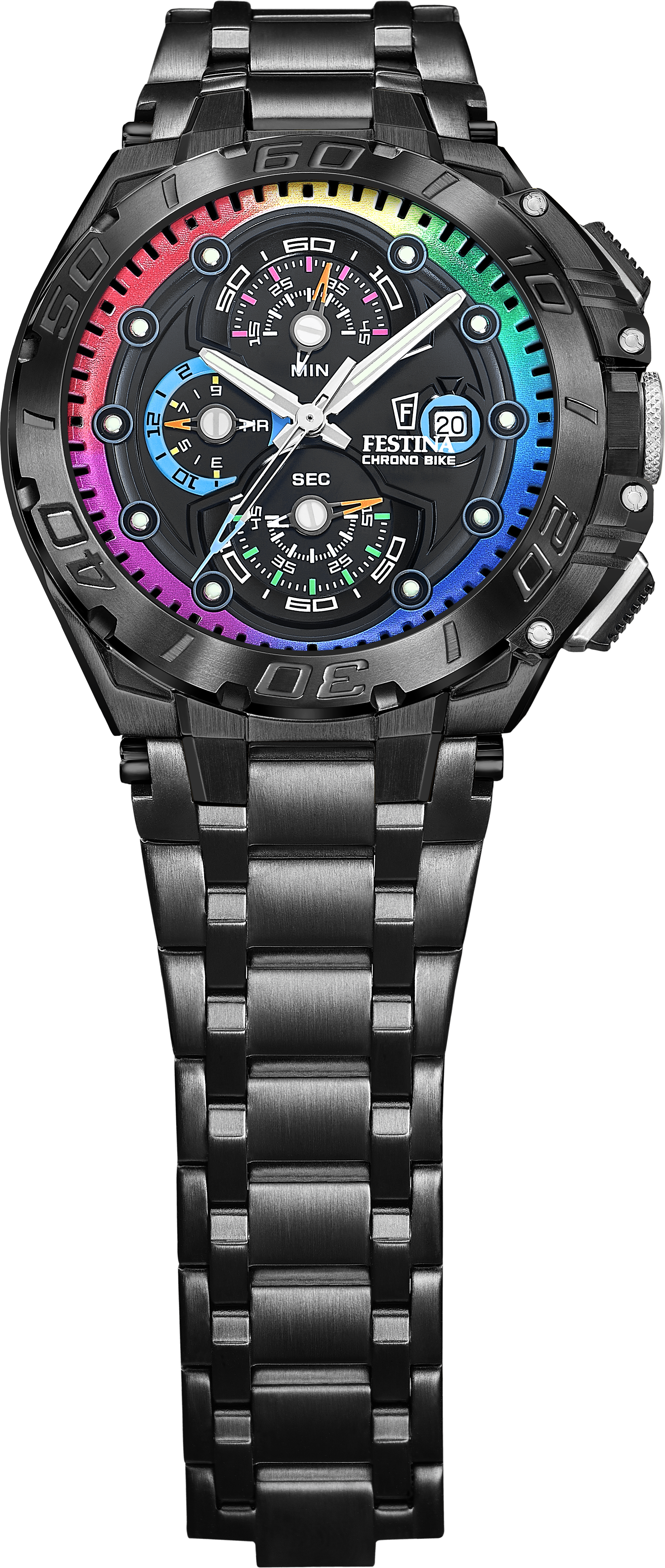 Montre Festina F20761/1 homme argentée