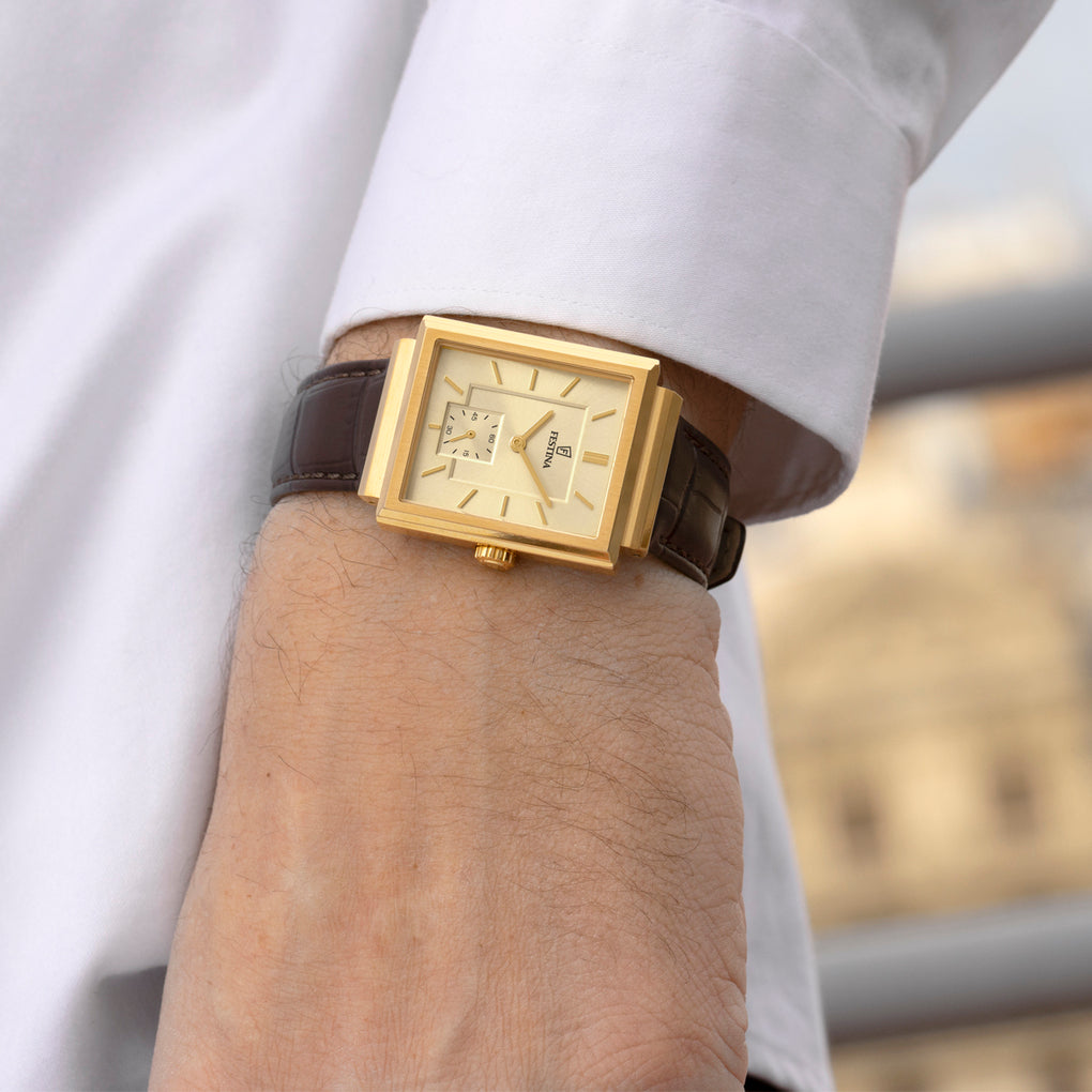 Montre Homme Festina F20776/3 Or