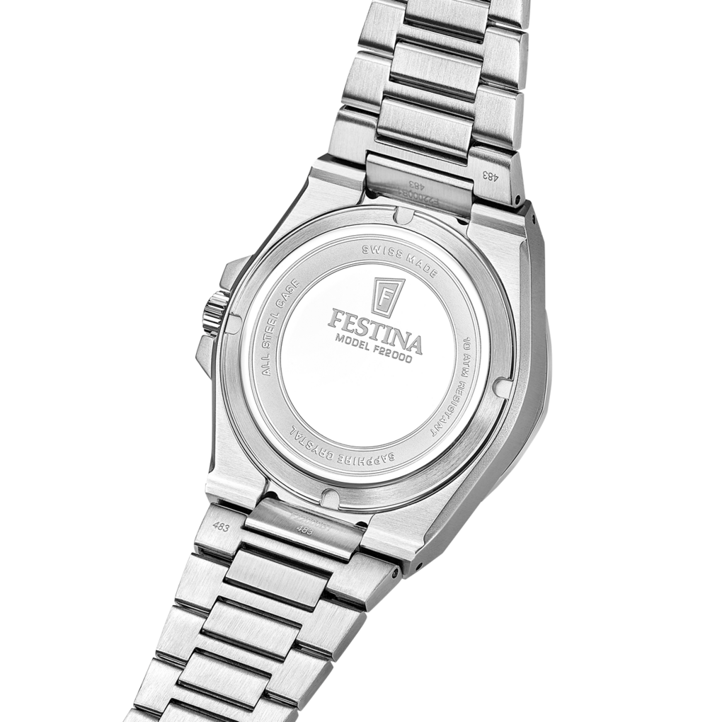 Montre Festina Suisse Cadran Noir Homme