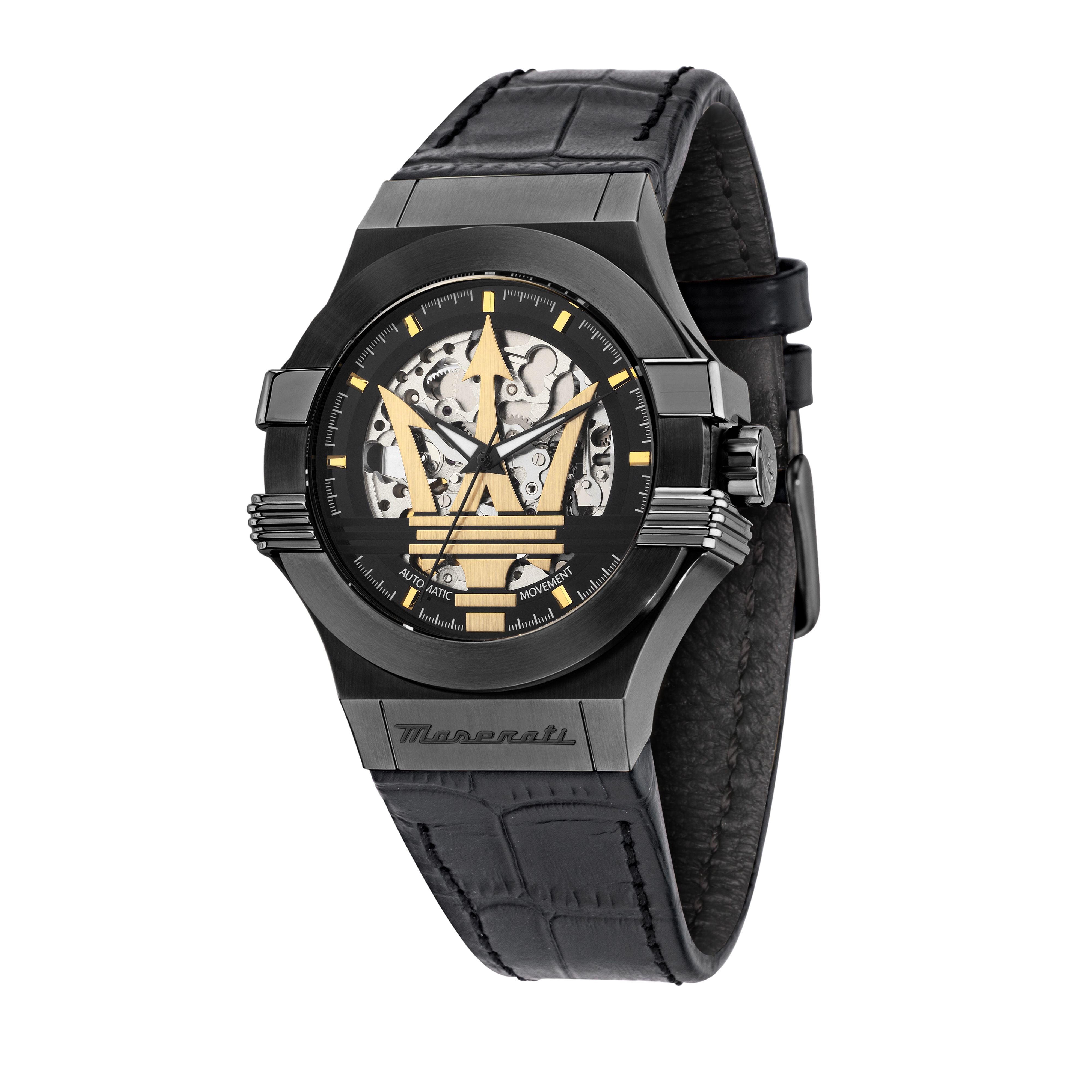 Montre noire Maserati R8821108051 pour homme