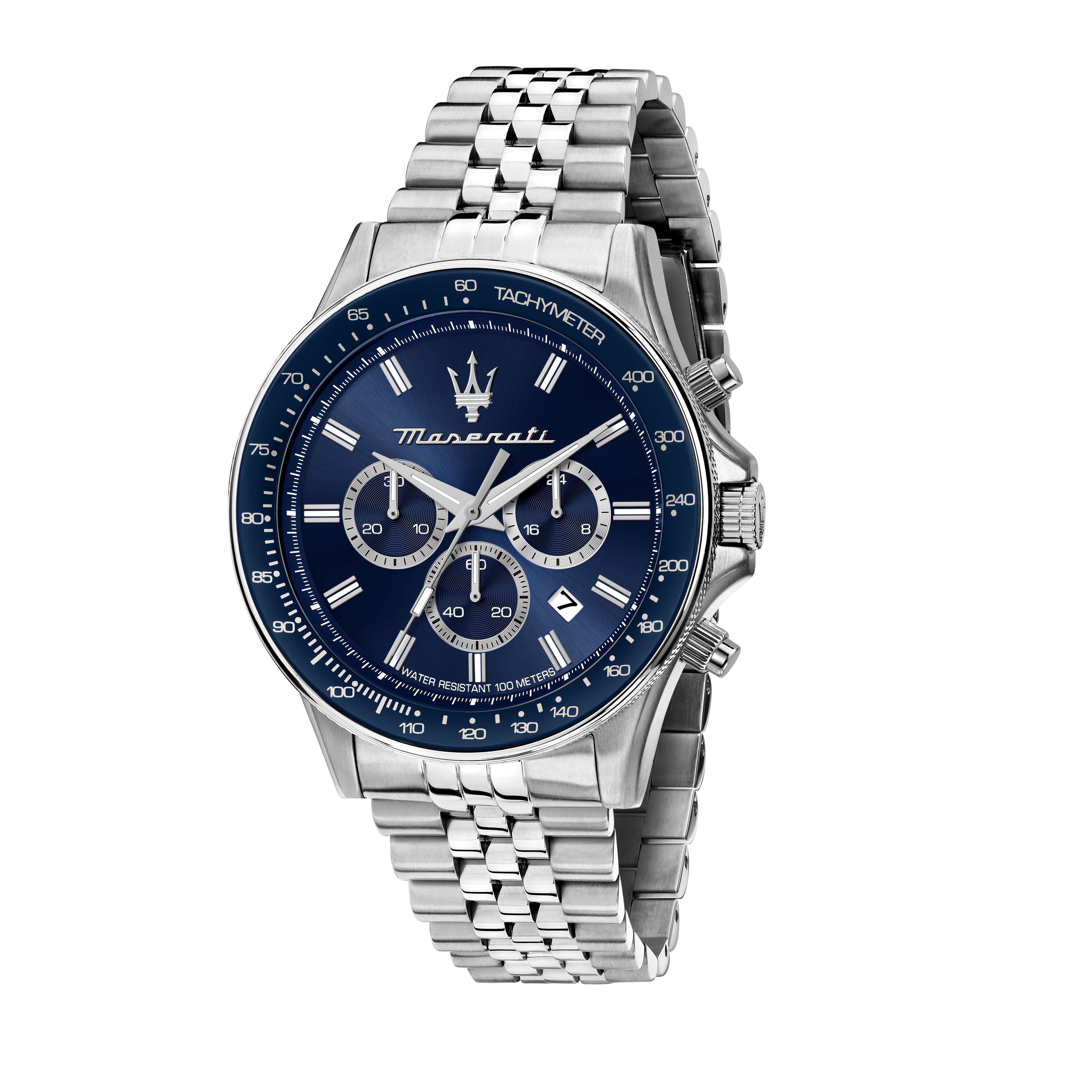 Montre Maserati R8873640025 pour homme, couleur argent