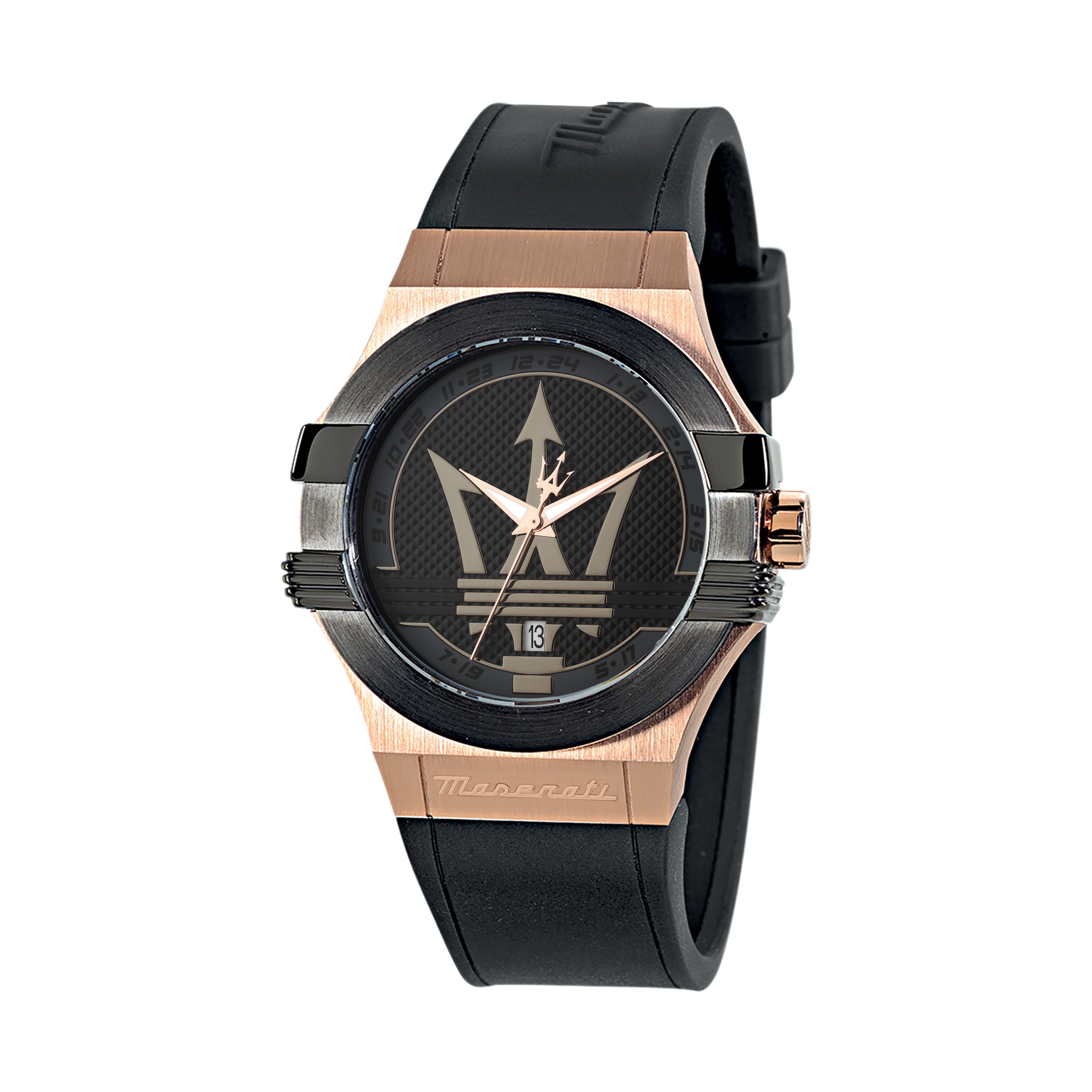 Maserati R8851108002 Montre Homme Or Rose. Noir