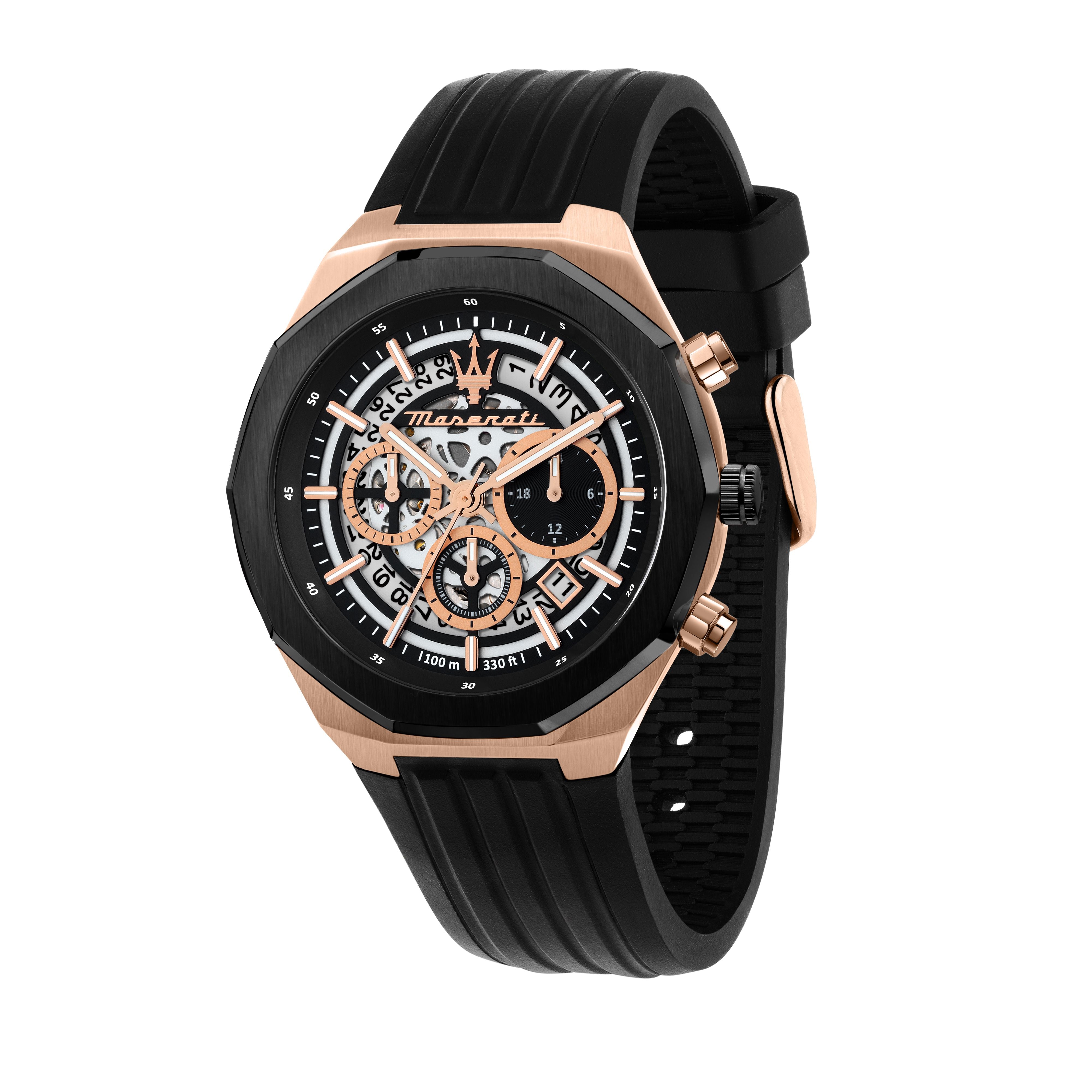 Montre homme Maserati R8871642003 or rose