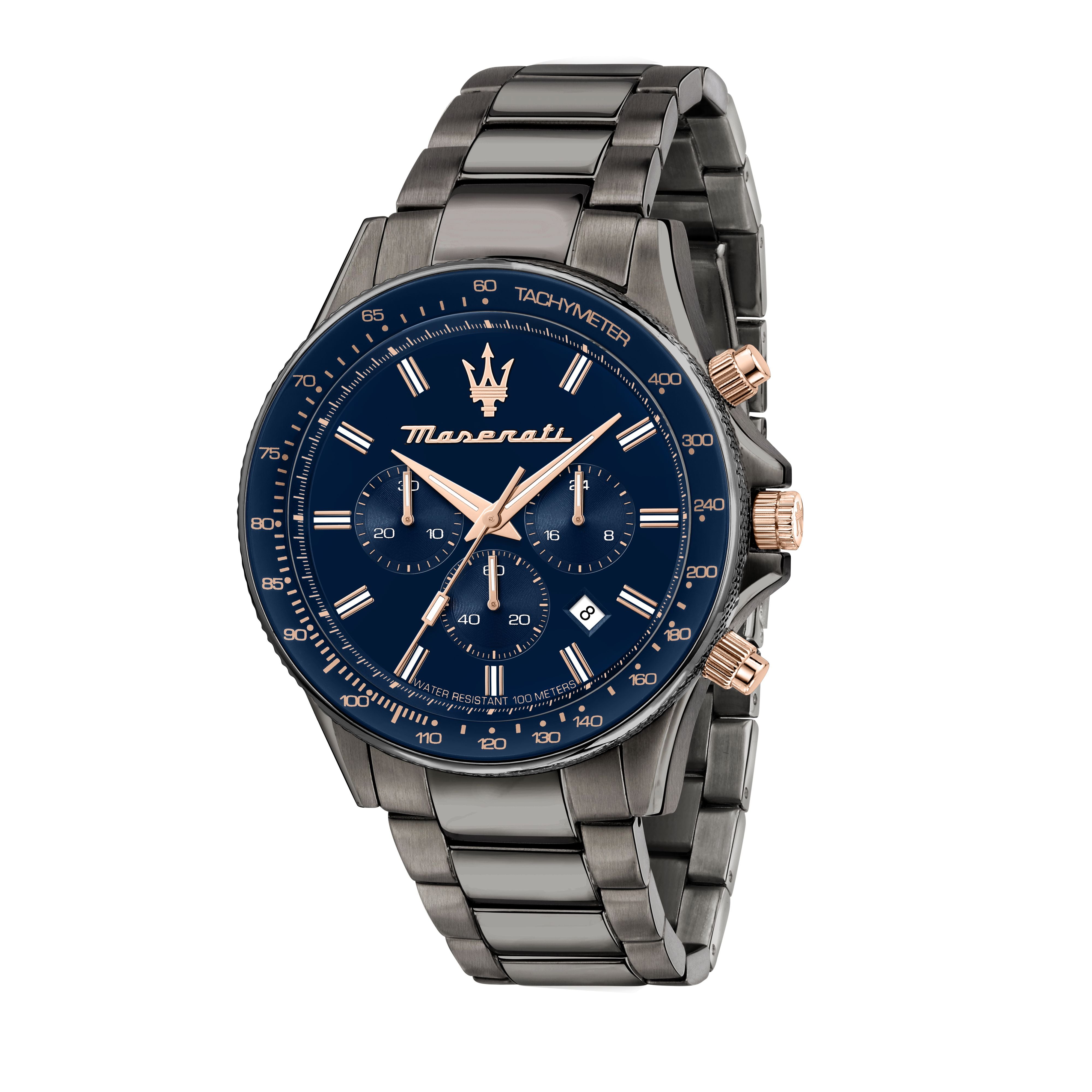 Maserati R8873640001 Montre Homme Gun