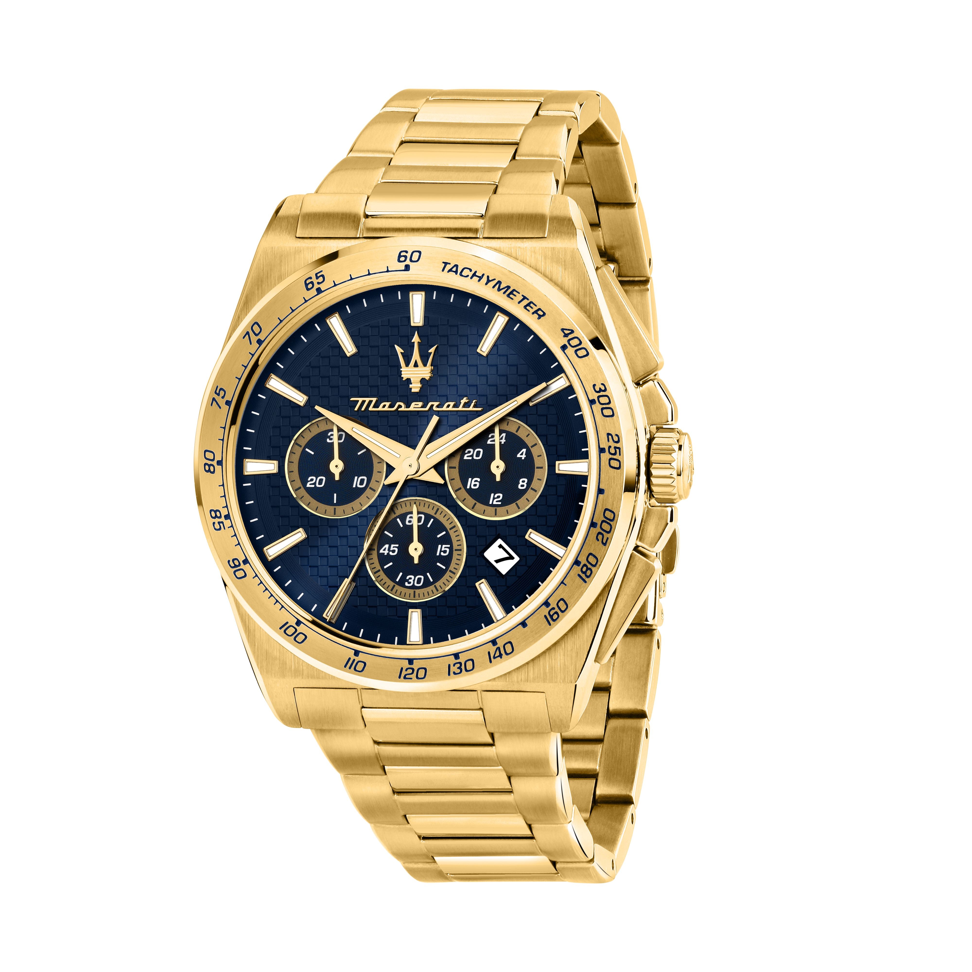Maserati R8873652002 Montre homme en or jaune