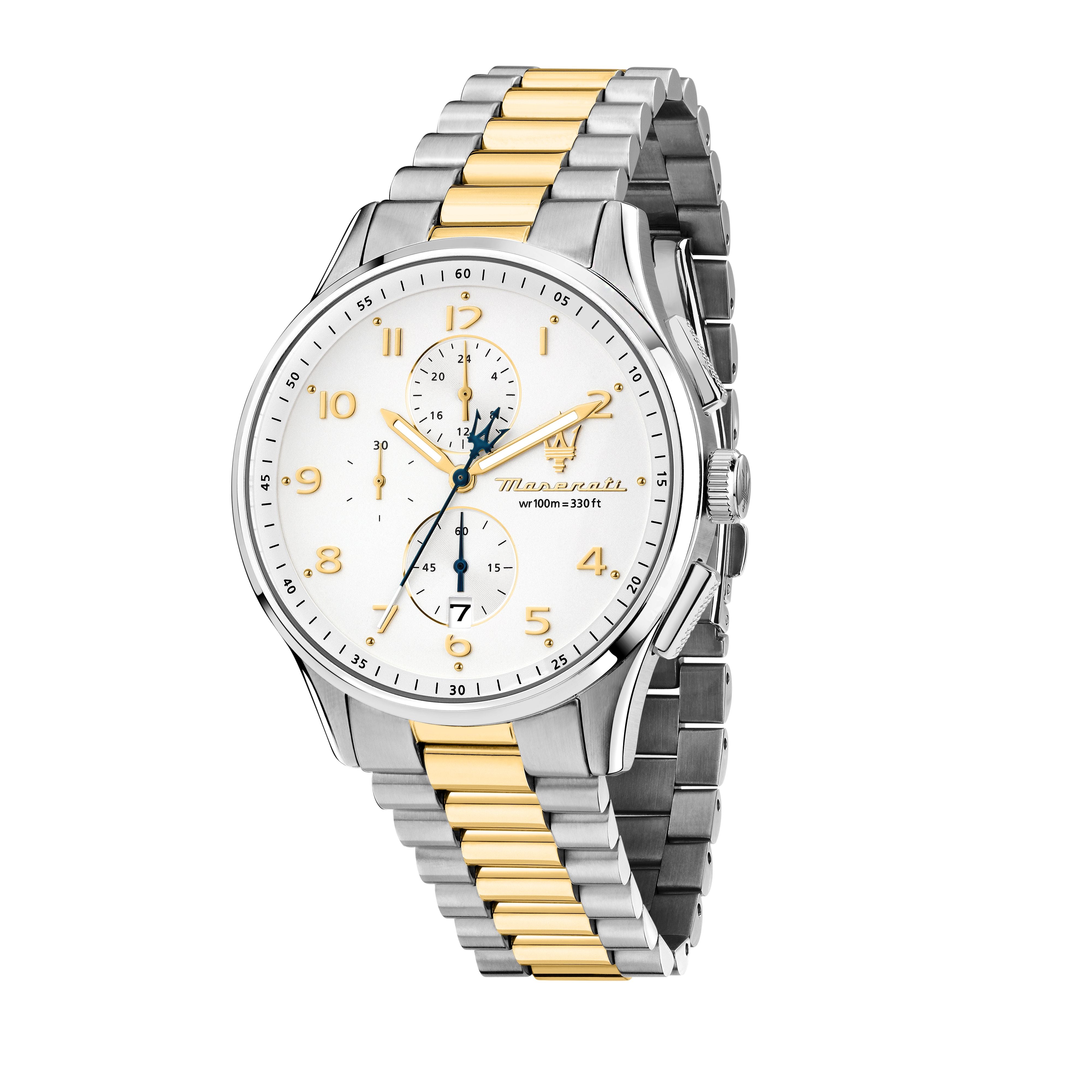 Montre Maserati R8873624003 pour hommes, argentée