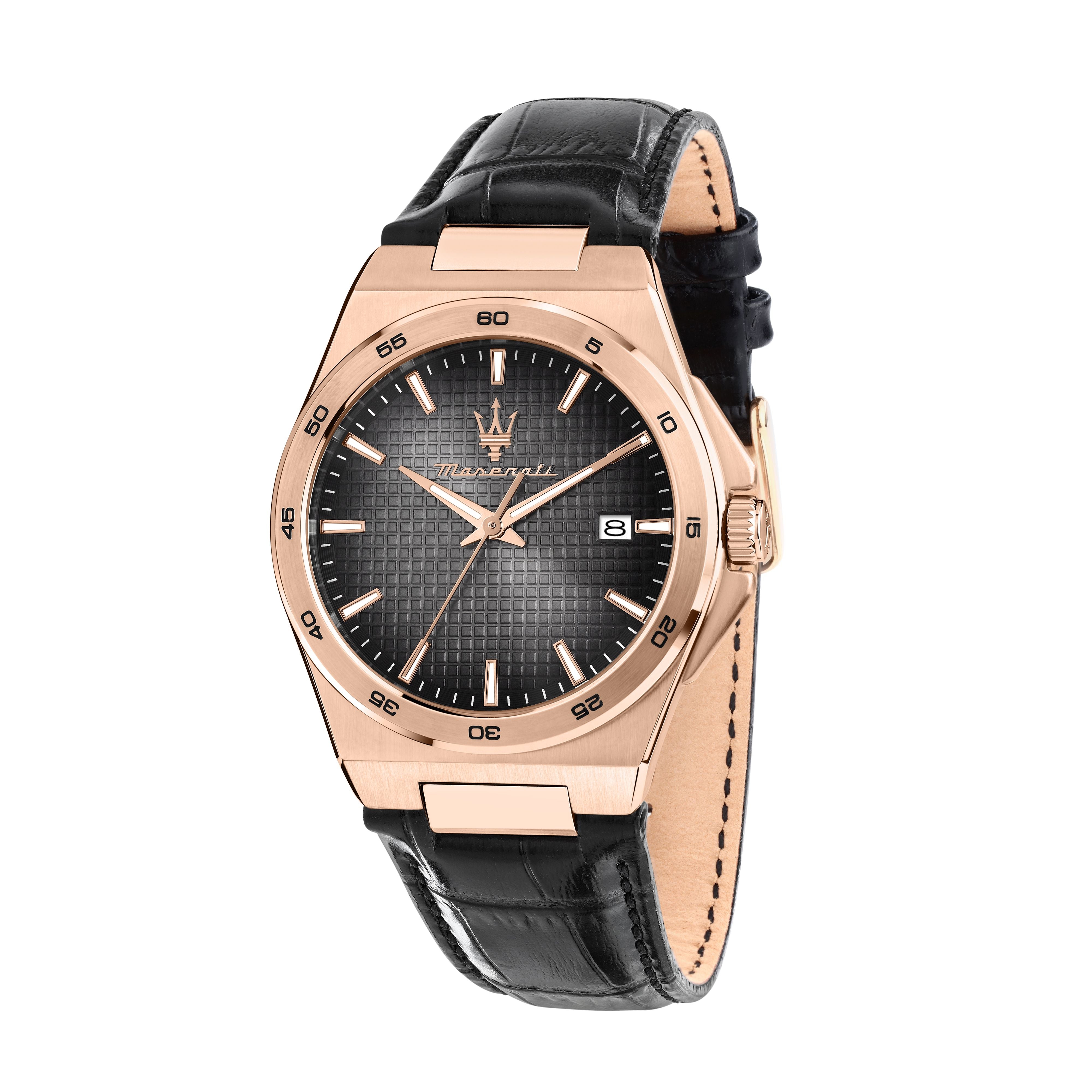 Montre Maserati R8851153001 pour homme en or rose